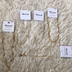 Madewell Necklace Bundle 5 pieces All New